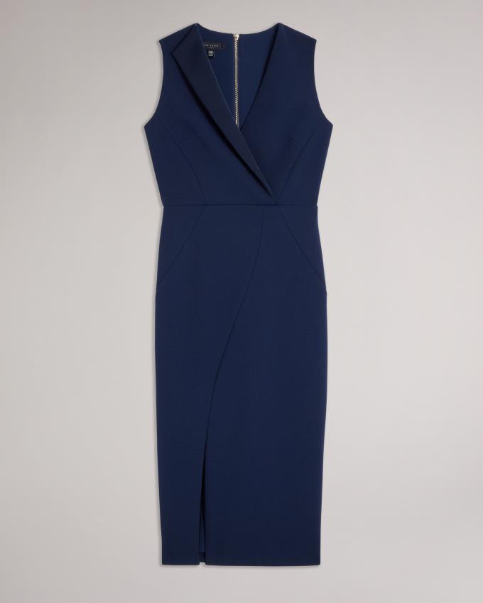 Peignoir Ted Baker Seam Detail Bodycon Bleu Marine Femme | GYQ-00898129